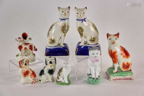Collection of 19th Century Animal Figures