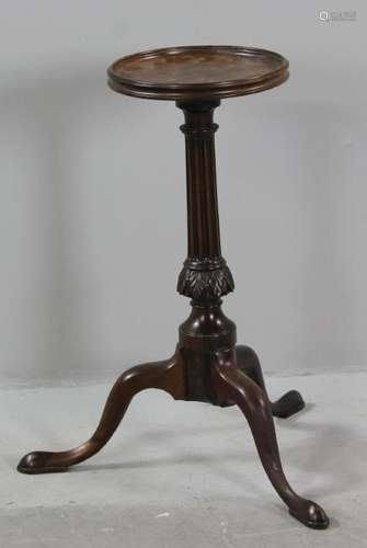 Semi Antique Queen Anne Style Brandy Table