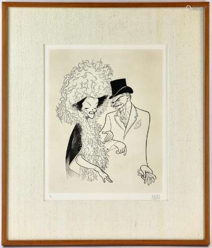 Al Hirschfeld Caricature