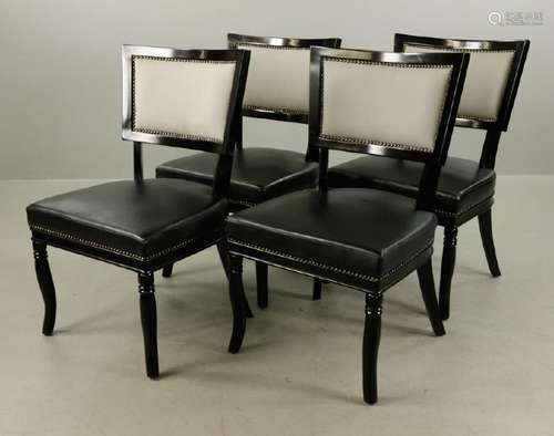 Set of 4 Contemporary Dining Chairs