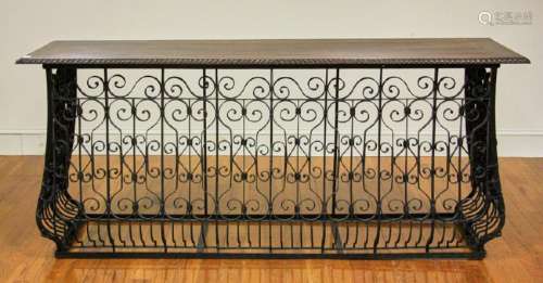 Spanish Style Wrought Iron Sideboard