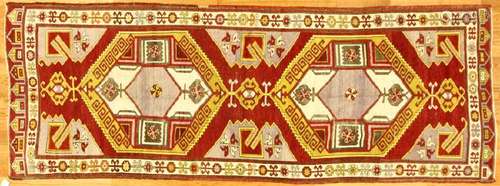 Antique Caucasian Anatolian Runner