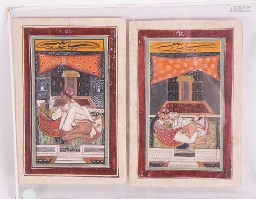 INDIAN EROTIC PAINTING ALBUM