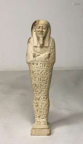 ANCIENT EGYPTIAN FAIENCE USHABTI