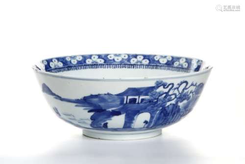 Chinese Blue and White Bowl