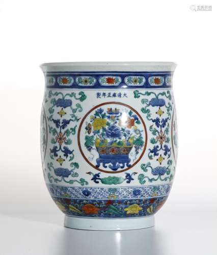 Chinese Doucai Jardiniere