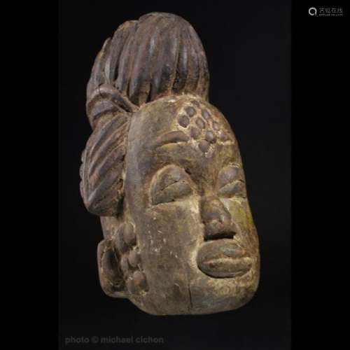 Lumbo People Maiden Mask - Cameroon/Gabon