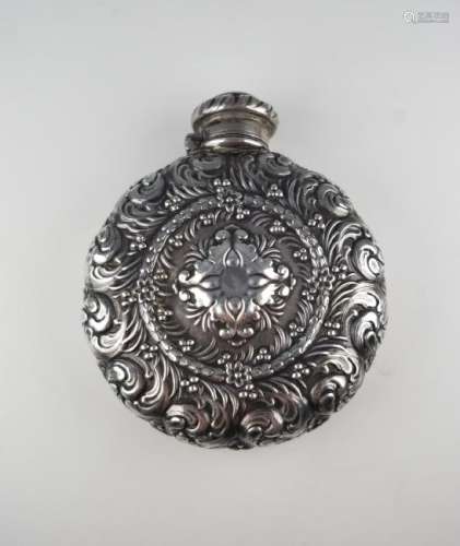 Tiffany & Co. Round Sterling Silver Pocket Flask