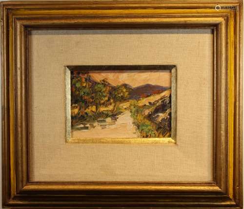 Signed, 20th C. Impressionist Landscape