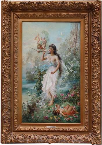 Hans Zatzka (Austria, Italy, 1859 - 1945)