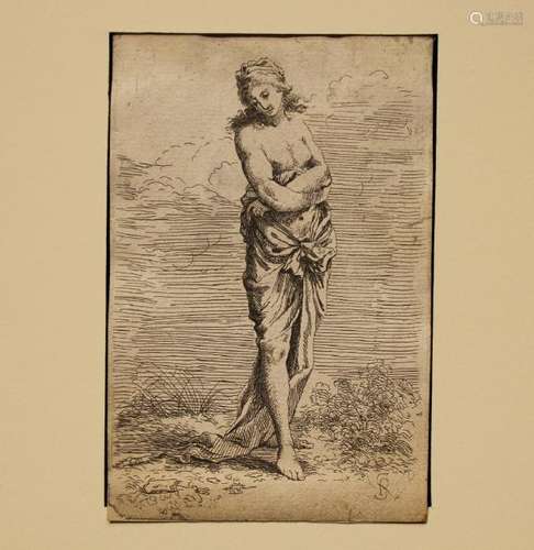 Salvator Rosa (Italian, 1615 - 1673) Engraving