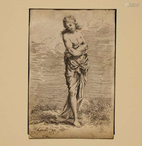 Salvator Rosa (Italian, 1615 - 1673) Engraving