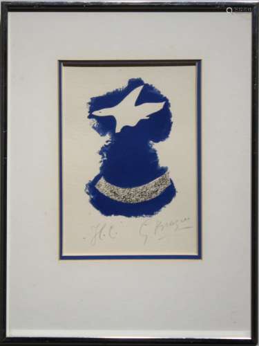 Georges Braque  (1882 - 1963) Pencil Signed Lithograph