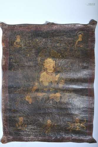 A THANGKA OF TARA.QING PERIOD