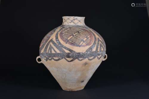 A MAJIAYAO PAINTED POTTERY HU.NEOLITHIC PERIOD