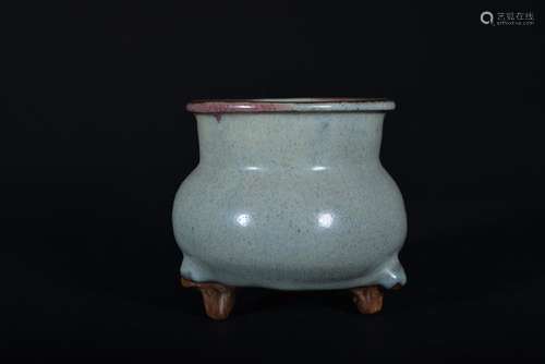 A JUNYAO TRIPOD CENSER.SONG PERIOD