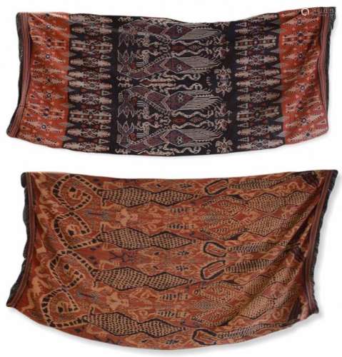 (2) Finely Woven Indonesian Textiles