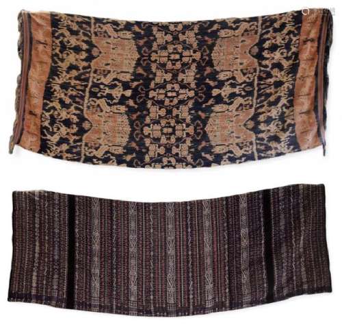 (2) Finely Woven Indonesian Textiles