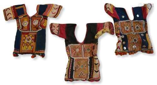 (3) Rajastani Tribal Women's Upper Garments