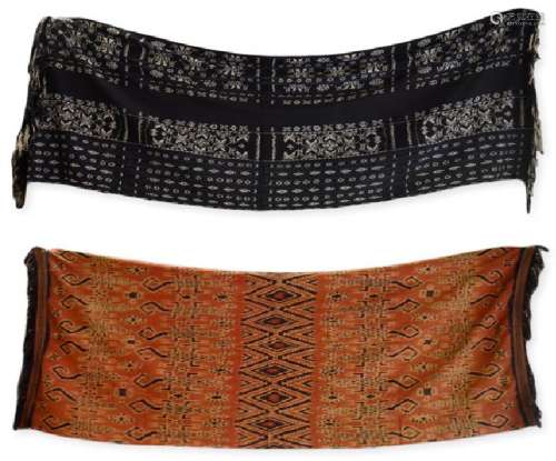 (2) Finely Woven Indonesian Textiles