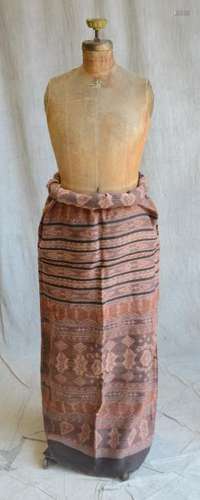 Indonesian Woven Cotton Flores Sarong