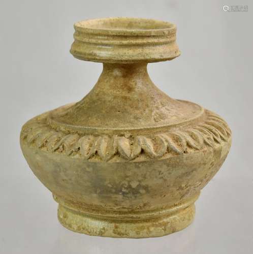 Stoneware Fluted Bottle