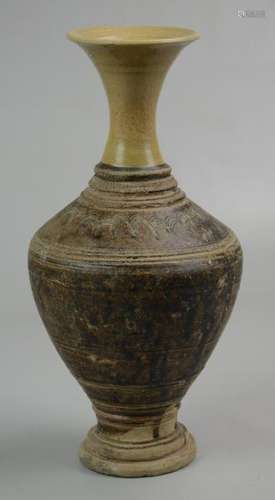 Iron Glazed Balaster Jar