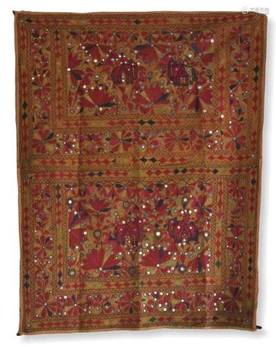 Embroidered Rajastani Tribal Hanging