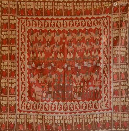 Embroidered Rajastani Tribal Hanging