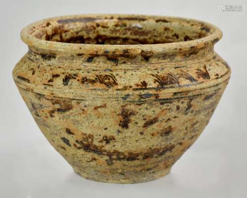 Thai Brown Stoneware Bowl