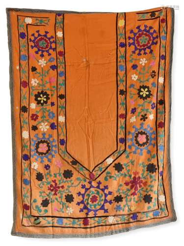 Embroidered Silk Prayer Suzani