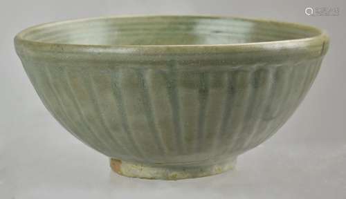 Celadon Glazed Stoneware Bowl