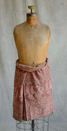 Indonesian Brown And Kombu Dyed Cotton Sarong