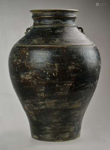 Glazed Stoneware Jar