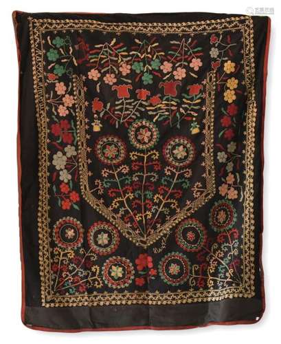 Hand-Embroidered Prayer Suzani