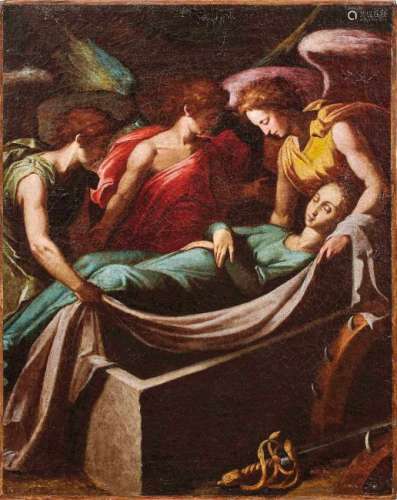 Die Grablegung der heiligen Katharina von Alexandrien