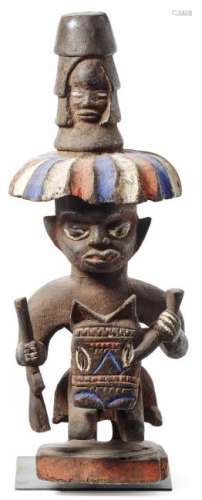 Ritualfigur eines Schutzreiters zu Ross â Kameruner