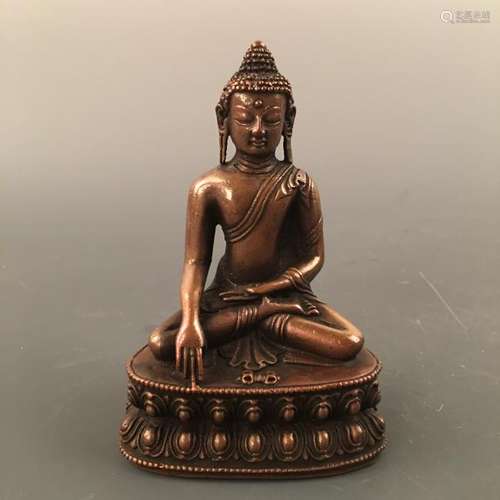 Chinese Bronze Figure of Amitabha