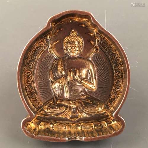 Chinese Buddha Bronze Mould