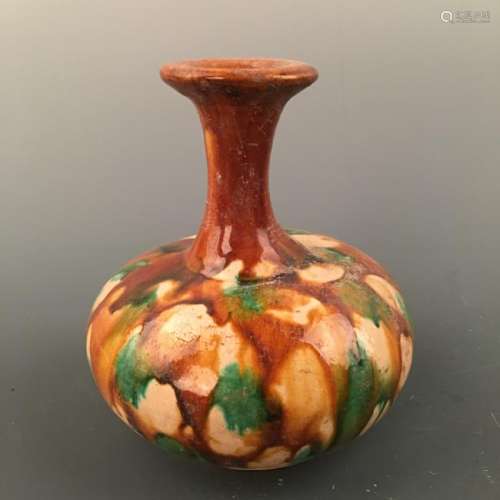 Chinese Sancai Vase