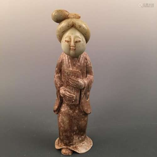 Chinese Jade Beauty Figure