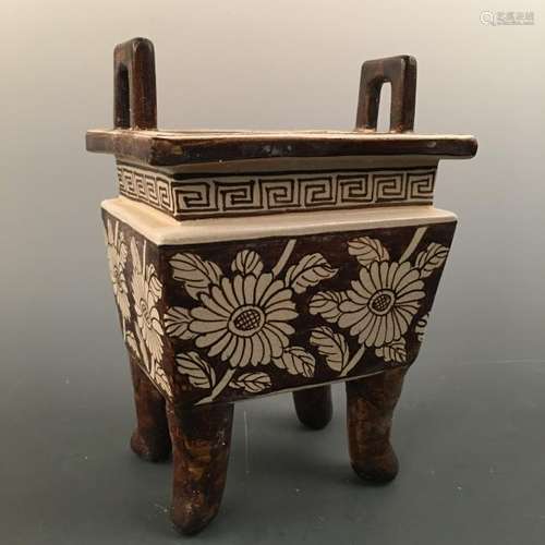 Chinese Cizhou Kiln Censer