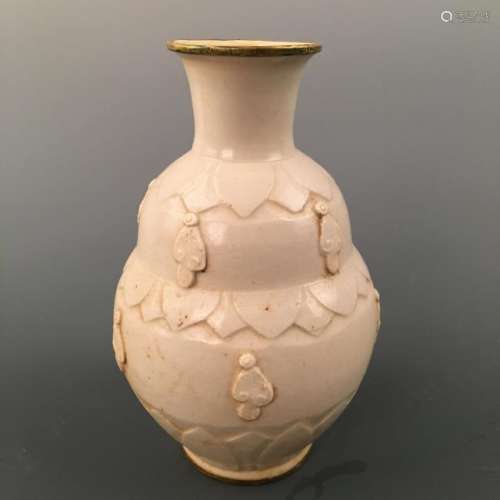 Chinese Ding Ware Carved Vase