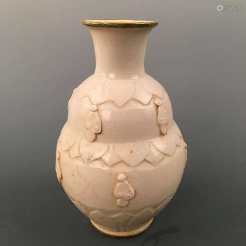 Chinese Ding Ware Carved Vase