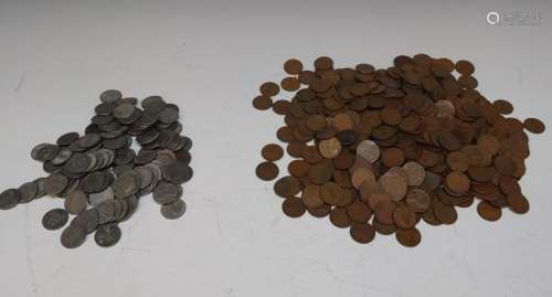 (606) Unsorted Wheat Penny Lot
