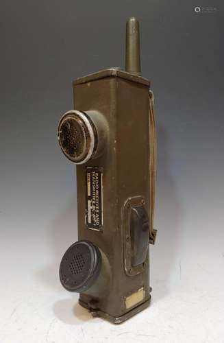 Vietnam War Era Military Radio Phone