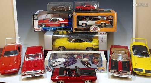 (11) Diecast Mopar & Hot Rod Cars 1:43 - 1:18