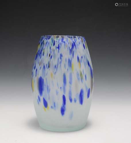 Muller Freres Art Glass Vase