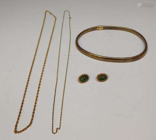 (4) Lot of Gold Filled Jewelry