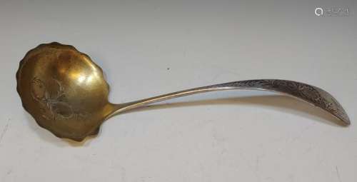 19th C Towle 925 Sterling Silver Ladle